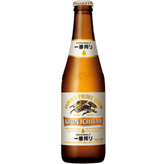 KIRIN 一番搾啤酒玻璃瓶 (24入)