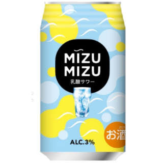 MIZUMIZU 水漾乳酸沙瓦 350ML (24入)