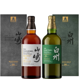 山崎18年+白州18年 100週年紀念版(平行) 