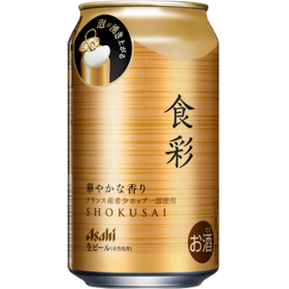 朝日食彩高級生啤酒340ml