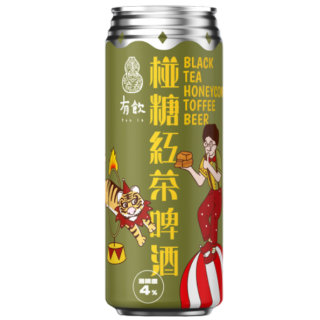 臺虎 有飲椪糖紅茶啤酒