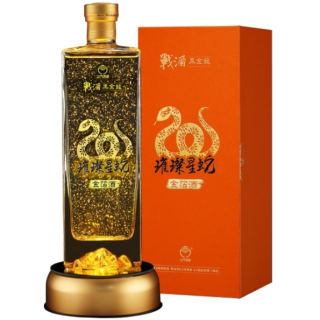 金門酒廠 戰酒黑金龍 璀璨星蛇金箔酒