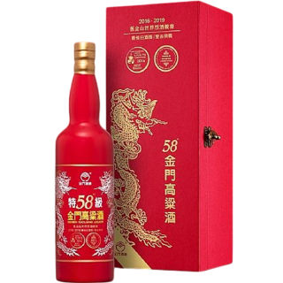 金門高粱 最佳白酒雙金紅耀紀念酒