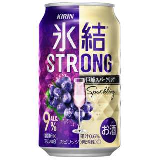 麒麟冰結STRONG調酒華麗巨峰葡萄易開罐350ML(24入)