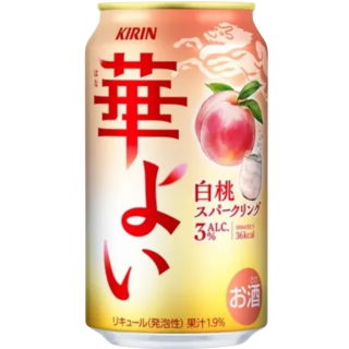 麒麟 華よい 白桃氣泡酒350ML