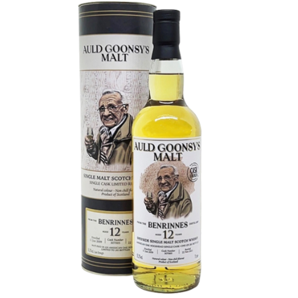 環球獨立裝瓶廠 Auld Goonsy's Malt 本利林12年